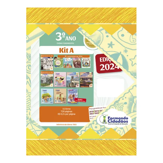 Livro Formando Cidadãos Kit A 3º Ano Nova Edição