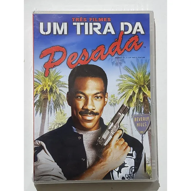 Dvd Trilogia Um Tira Da Pesada Original Lacrado