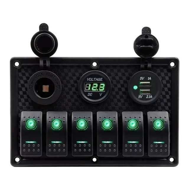 Panel Interruptor Led Encendido 12v A 24v 