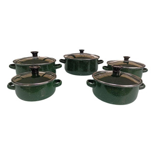 Ollas De Peltre C Tapa Cristal Verde 16,18,20,22,24 Shorbull Ollas De Peltre C Tapa Cristal Verde 16,18,20,22,24 Shorbull