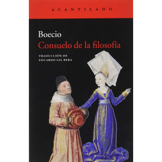Consuelo De La Filosofia - Boecio Consuelo De La Filosofia - Boecio