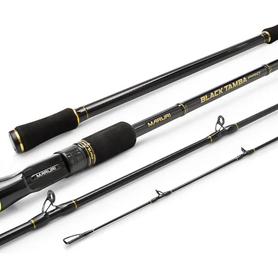Vara de Pesca Maruri Black Tamba Pro 2,40m C802-H 30-60lb em 2 Partes Casting de 30-170g