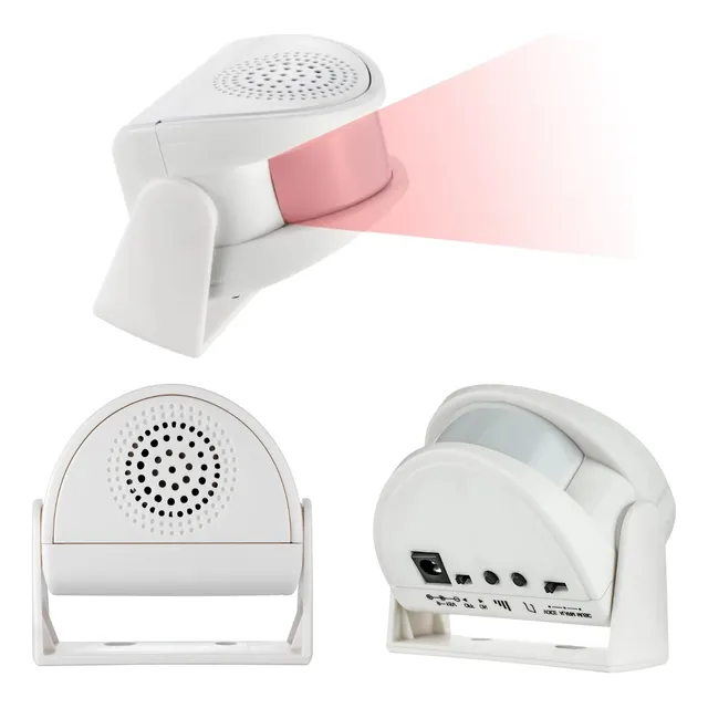 Alarma De Bienvenida Sensor Movimiento Timbre Local Negocio
