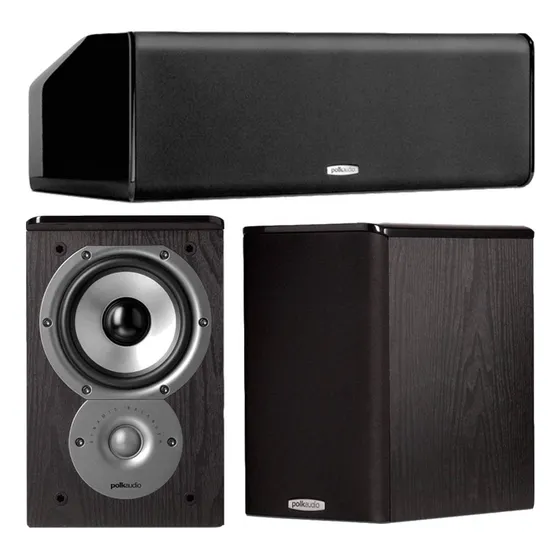 Polk Audio Tsi100 3.0 Altavoz Para Cine Casa (negro)