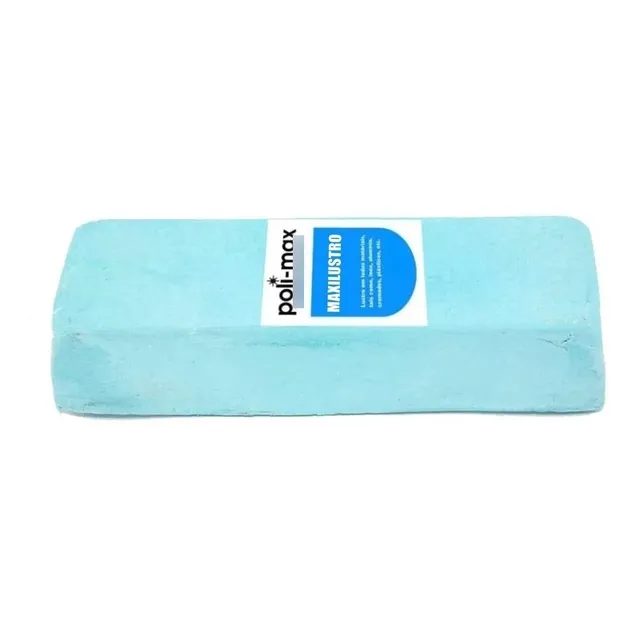 Pedra Azul 1,2 Kg Polimento Roda Tanque Motor Aluminio