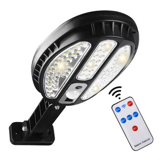 Lampara Solar Led Reflector Sensor Pared Exterior + Control Lampara Solar Led Reflector Sensor Pared Exterior + Control
