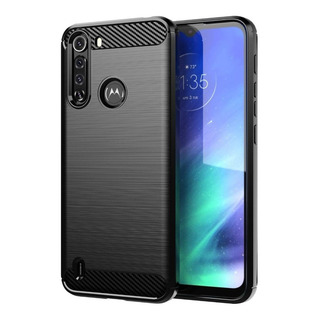 Funda Fibra De Carbono Compatible Con Motorola One Fusion Funda Fibra De Carbono Compatible Con Motorola One Fusion
