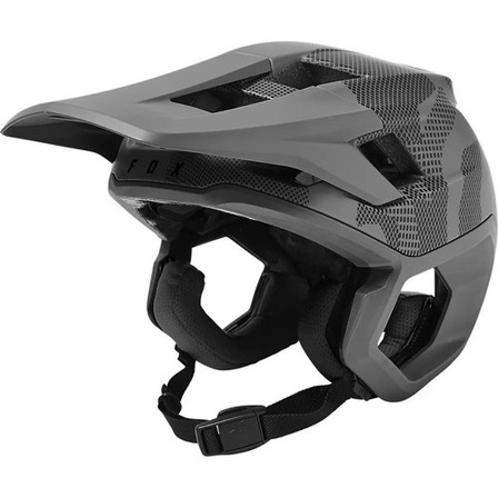 Capacete Fox Dropframe Pro, Cinza, Cor Camuflada, Cinza, Tamanho Pequeno Capacete Fox Dropframe Pro, Cinza, Cor Camuflada, Cinza, Tamanho Pequeno