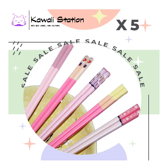 Palillos Japoneses (x5)