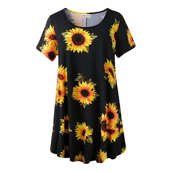 Blusa Tipo Túnica Con Estampado Floral Para Mujer, Talla Gra