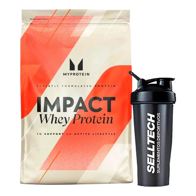 Proteína Myprotein Impact Whey 2.5kg Chocolate + Shaker