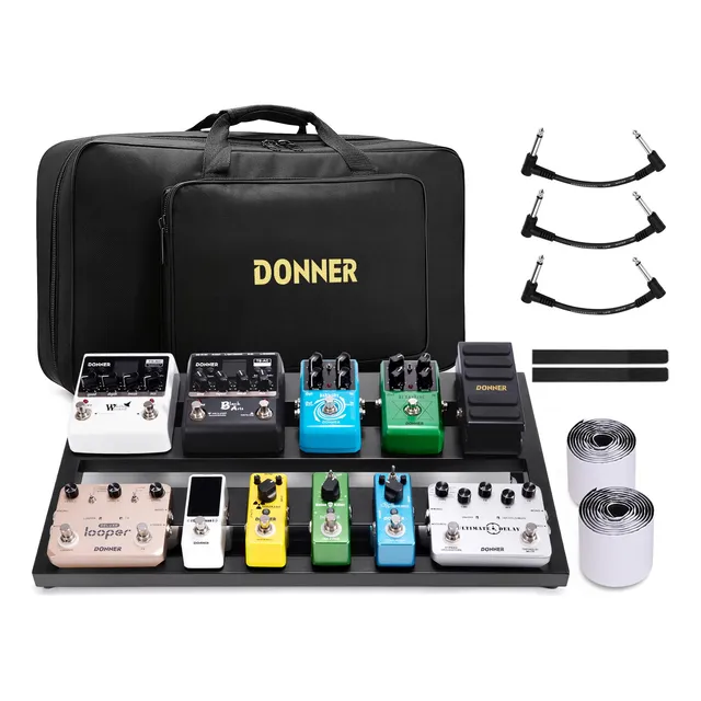 Donner Guitar Db-3 Estuche Para Tablero De Pedales. Tablero