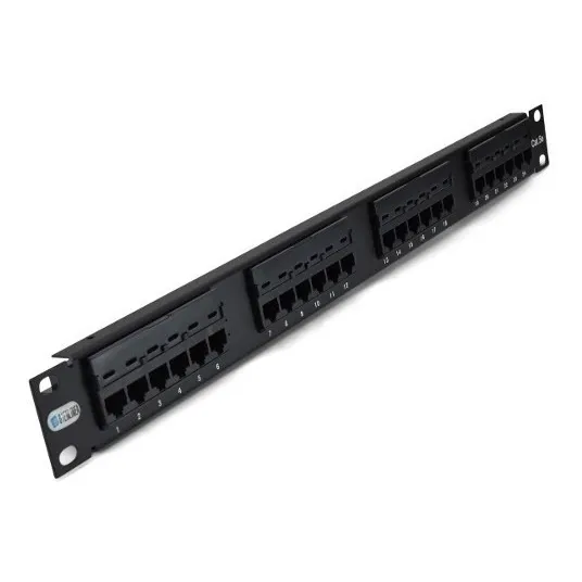 Patchera Patch Panel Rj45 Cat5e 24 Puertos Bocas Pachera #l9