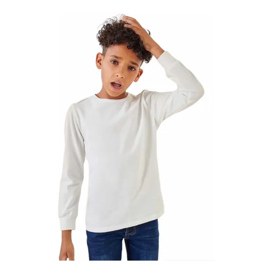 Camiseta De Niño Unisex Interlok De Algodón Talles Del 4 -14
