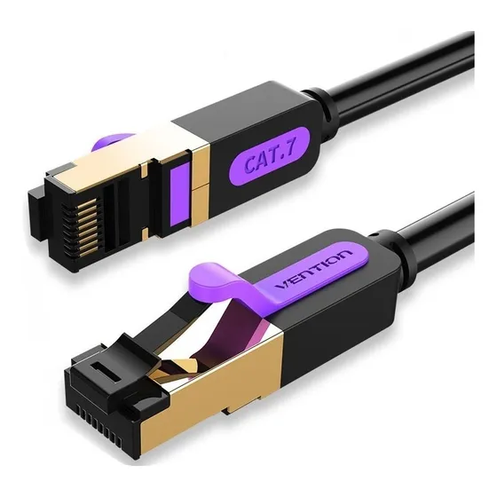Cabo de rede Vention Cat7 Giga Ethernet Rj45 - 1 metro