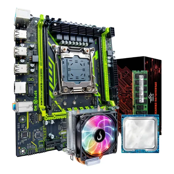 Kit Placa Mae X99 Intel Xeon E5 2650 V4 32gb Ddr4 Cooler