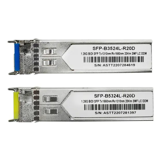 Gbic Sfp Lc 20km Modulo Bidirecional Wdm 1550/1310 Sm Par