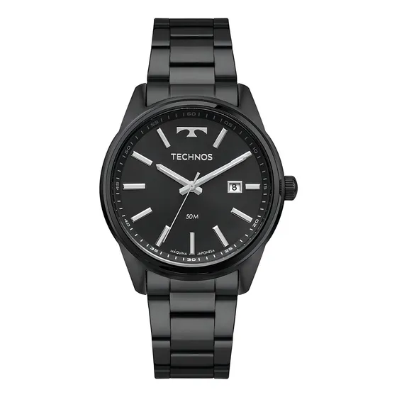 Relógio Technos Masculino Steel Preto - 2115tyc/1p