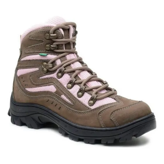 Botas Tácticas De Dama Kallucci Trekking Caza Airsoft Rosa