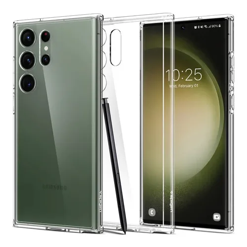 Case Spigen Ultra Hybrid Galaxy S23 Ultra Funda Antishock Transparente