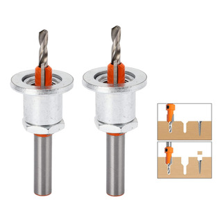 Broca Avellanadora Metálico Con Agujero Cónico 3.2*8mm Broca Avellanadora Metálico Con Agujero Cónico 3.2*8mm