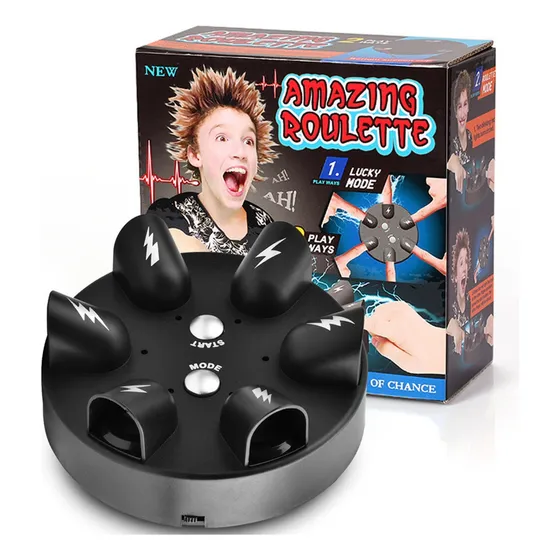 Juguete De Fiesta De Mesa Ruleta Choque Detector Mentiras