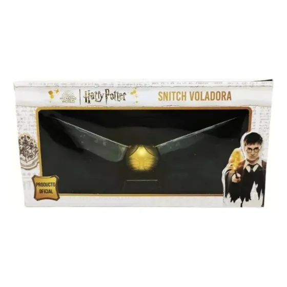 Figura Golden Snitch Harry Potter Oficial Tamaño Real Wb