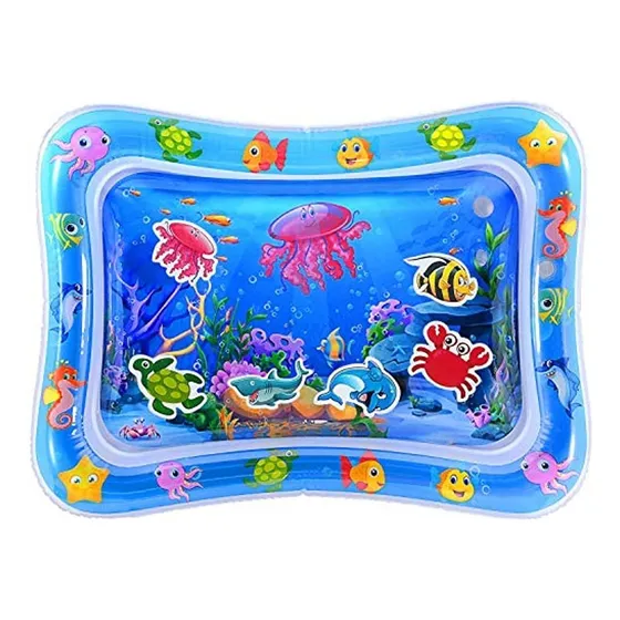 Alfombrilla De Agua Ilable Tummy Time De Primera Calidad, Juguetes Sensoriales Para Bebés Y Niños Pequeños, Perfecto Para Niños De 3, 4, 6, 9 Y 12 Meses, Sin Bpa