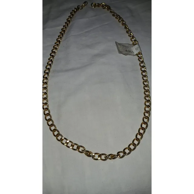 Cadena Gruesa Larga Baño Oro18k Ventagaraje Yc10