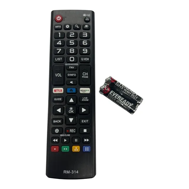 Control Remoto Generico Compatible LG Smart Tv + Pilas
