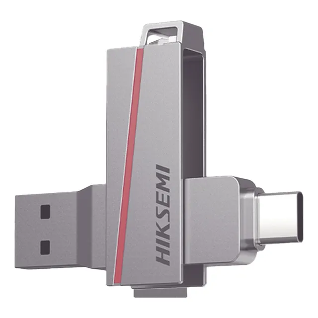 Memoria Usb Dual De 128gb Hiksemi Metal / Hs-usb-e307c/128g