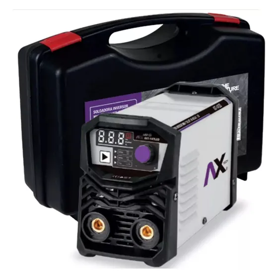 Maquina Soldar Inverter Axtech 110/220v 140a Axt-140tbv Color Gris