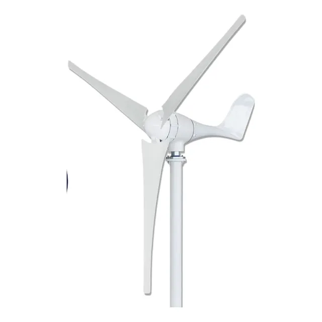 Generador Turbina Eolica Vertical 1000w 24v Con Controlador