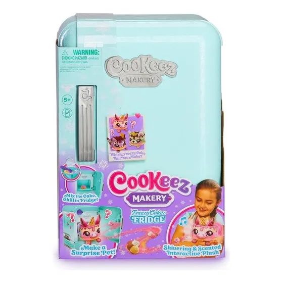 Cookeez Makery Freezy Cakez Nevera Y Peluche Interactivo
