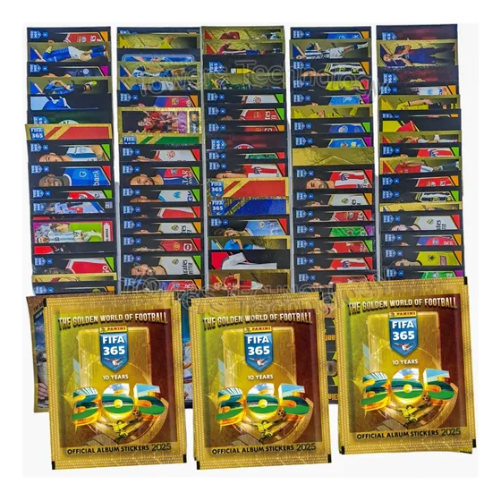 150 Láminas Sin Repetir Fifa 365 2025 - Panini