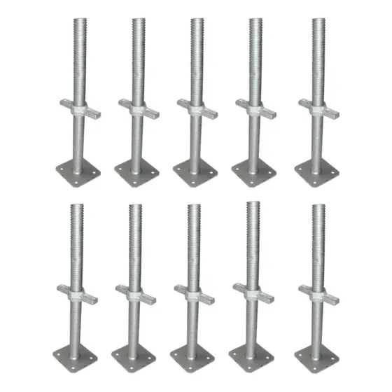 Tornillo Nivelador Andamio 10 Piez 50cm 33mm Cayam Ct5034-10