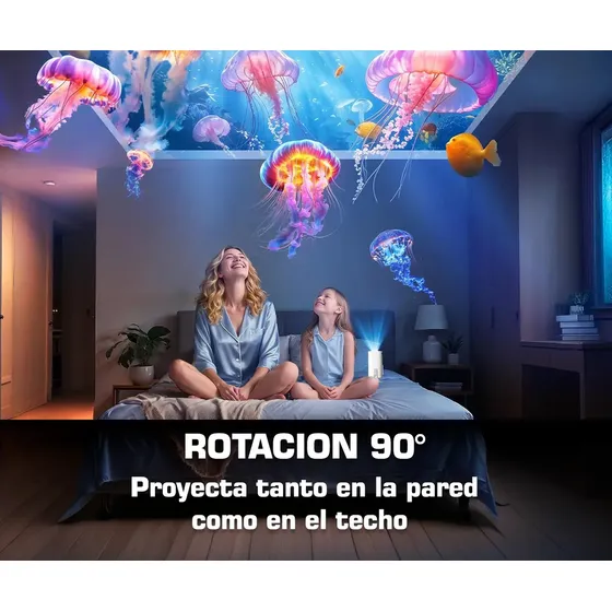 Proyector 4K Android 13 Wifi Bluetooth Parlante Apps Netmak NM-PRO400