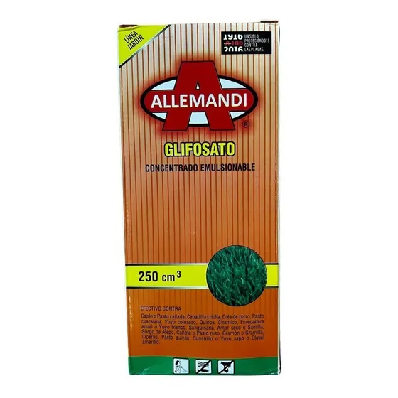 Glifosato Allemandi 250cc Herbicida Emulcionable
