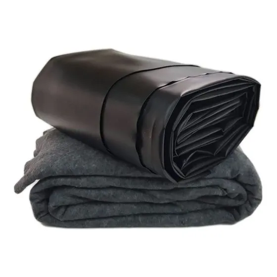 Kit Lona Geomembrana 0,5mm 4 X 4 + Geotextil Bidim 20mts²