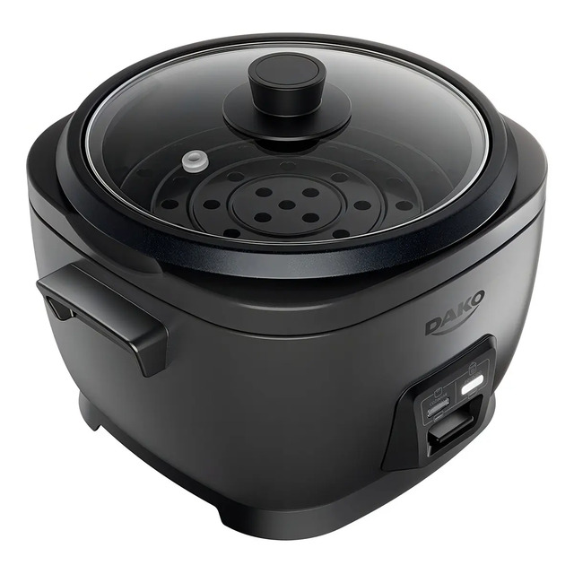 Panela De Arroz Elétrica Dako 700w Com 4 Litros 10 Xícaras Cinza Cinza-escuro 127v 60 Hz Panela De Arroz Elétrica Dako 700w Com 4 Litros 10 Xícaras Cinza Cinza-escuro 127v 60 Hz