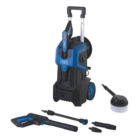 Hidrolavadora Profesional Hce3000-k5 + Accesorios Scheppach Azul 50