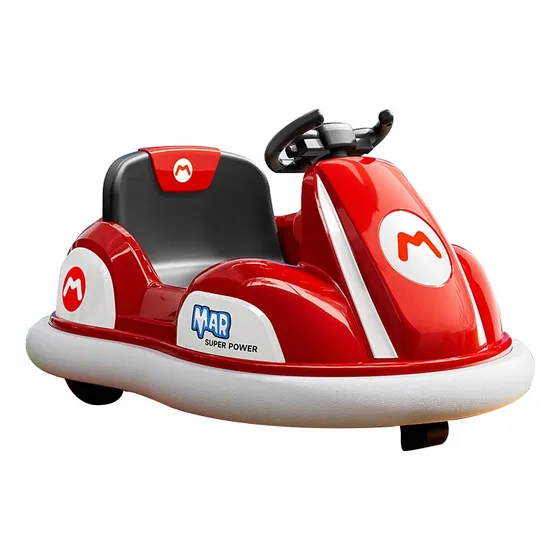 Mario Kart Go Kart 12v Montable Eléctrico Con Sonidos Drift