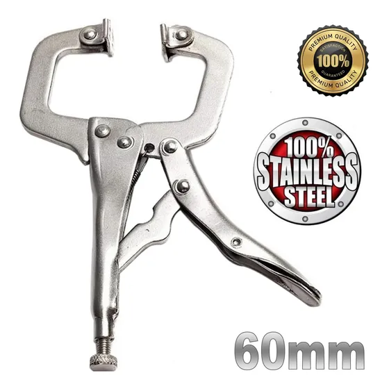 Pinza De Alicate De Presion Tipo C Para Soldador De 10''
