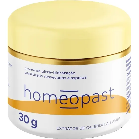 Homeopast Creme Hidratante Ultra Hidratação (30g)