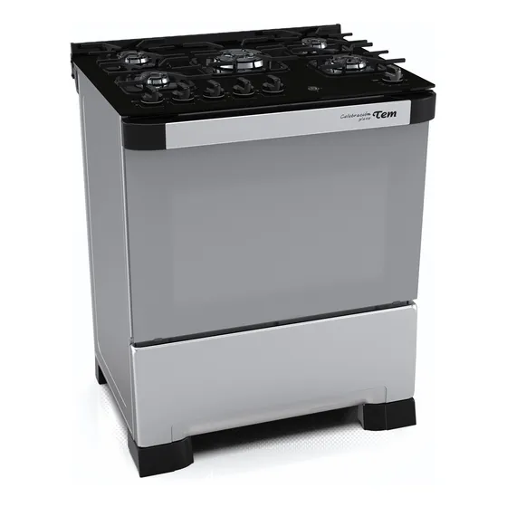 Cocina Tem Celebración Glass color plata 220V
