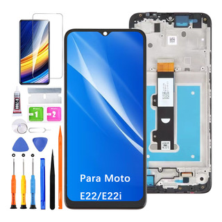 Pantalla Lcd Para Moto E22 E22i Xt2239 Con Marco Pantalla Lcd Para Moto E22 E22i Xt2239 Con Marco