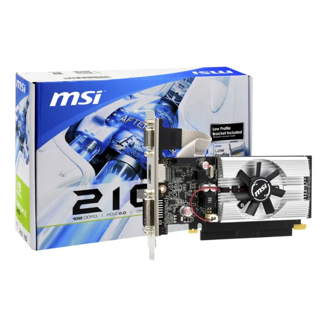 Tarjeta De Video Msi Nvidia Geforce N210 1gb Gddr3