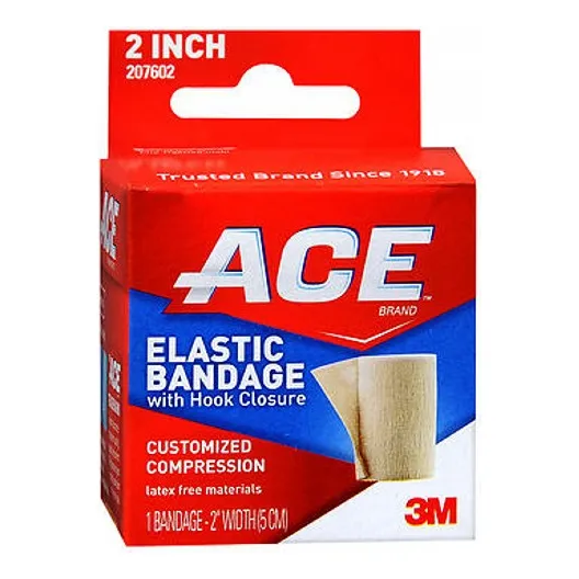 Vendaje Elástico Ace Con Cierre De Gancho De 5 Cm, 1 Unidad 
