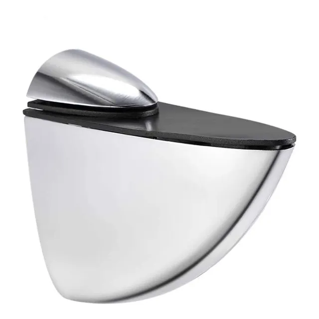Soporte Para Repisa De Vidrio 98mm Cromado Grande