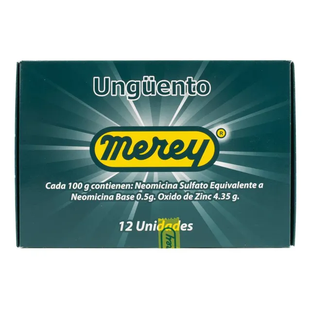 Ungüento Merey 12 Und - Presentación Familiar